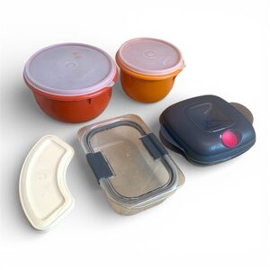Colorful Food Storage Containers Set